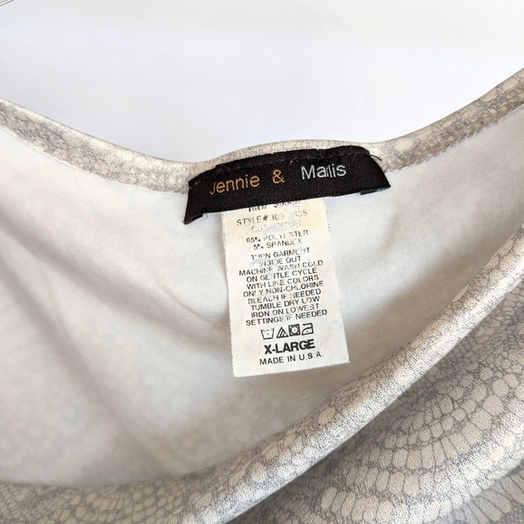 Slinky top + metallic cardigan - Picture 6 of 13